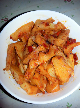 Fried Sour Bamboo Shoots recipe