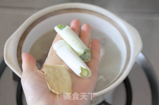 [duck Rack Radish Soup]: Two Steps to Make Milky White Soup recipe