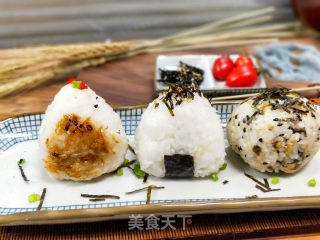 Three Ways to Love Children's Grilled Eel and Rice Balls recipe