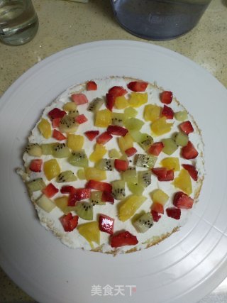 Fruit Glaze Cake recipe