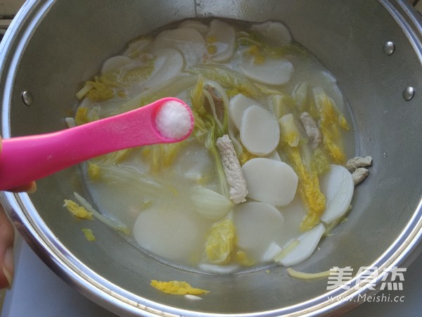 Baby Vegetable Rice Cake Soup recipe