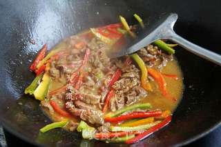 Stir-fried Beef Strips recipe