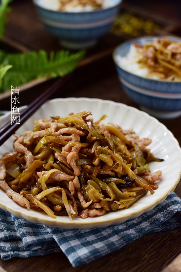 Mustard Pork Rice Bowl recipe