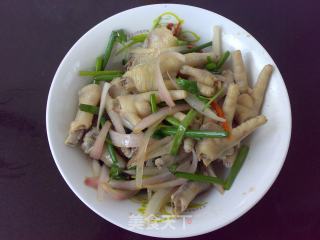 Chicken Feet with Onion recipe