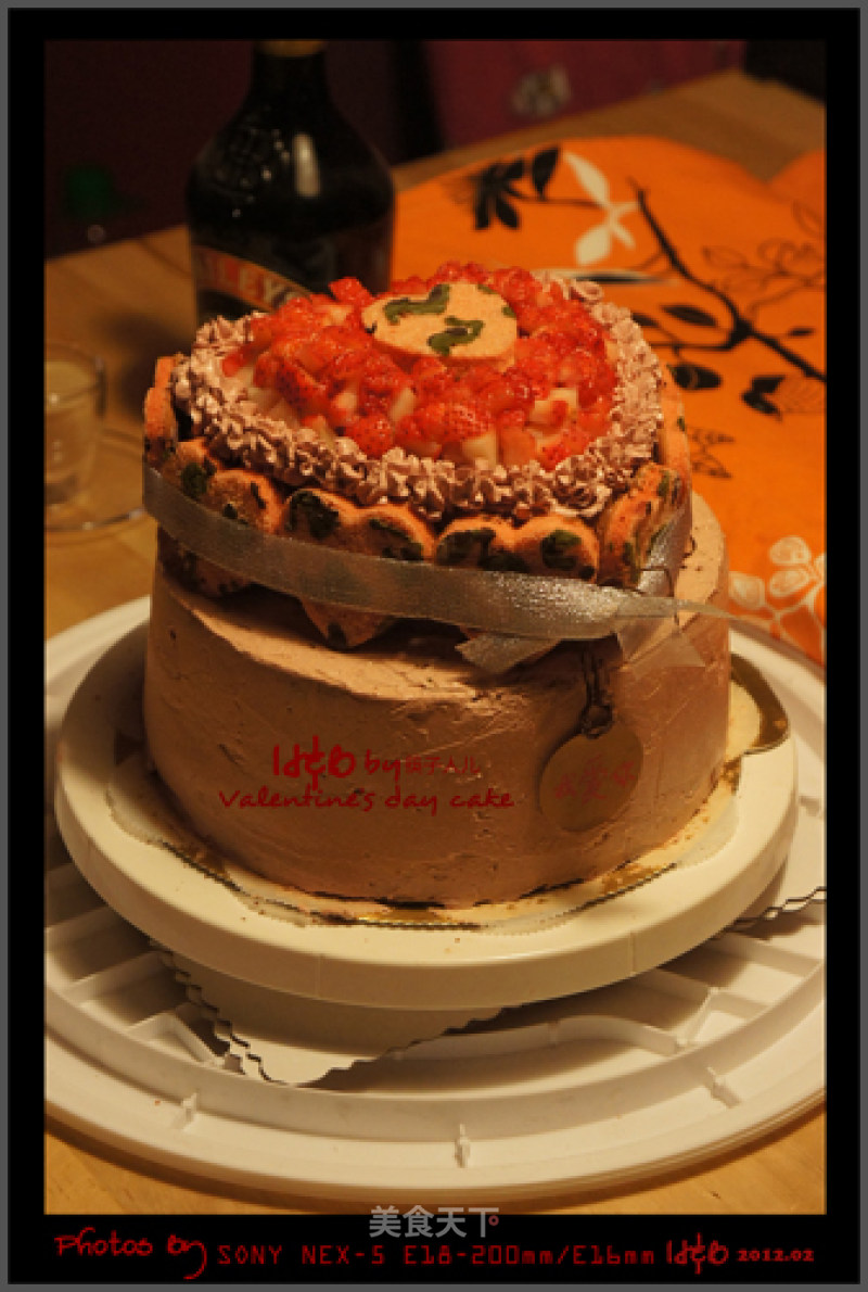 [my Baking Time] The Taste of Happiness, The Taste of You---2012 Valentine's Day Cake recipe