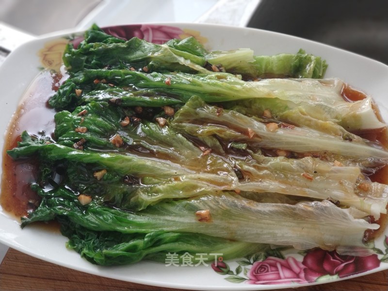 Lettuce in Oyster Sauce recipe