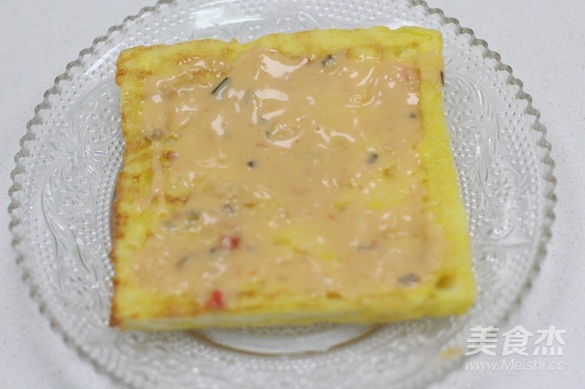 10-minute Quick Breakfast-cheese and Ham Sandwich recipe