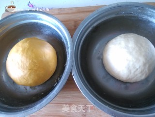 Two-color Butterfly Steamed Buns recipe