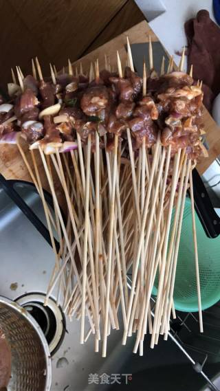 Marinated Lamb Skewers recipe