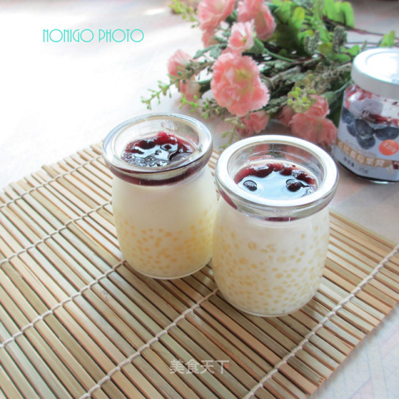 Blueberry Sago Pudding recipe
