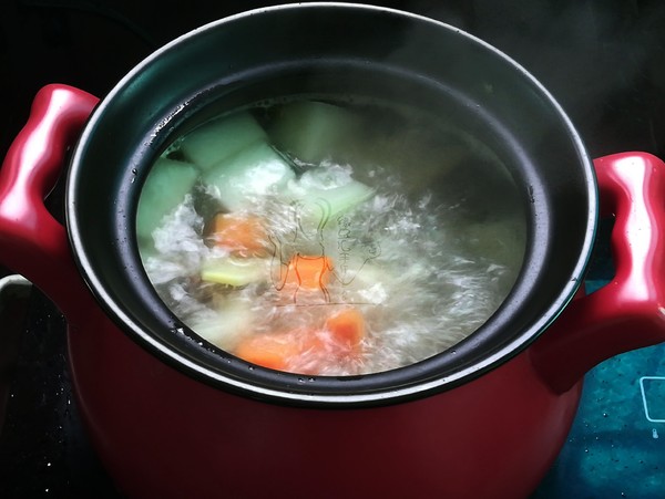 Horseshoe, Winter Melon, Barley, Duck Soup recipe