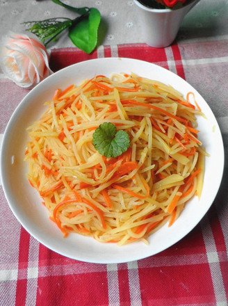 Vinegar Shredded Potatoes recipe