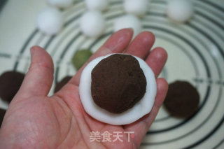 Snowy Red Bean Mooncake recipe