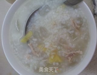 Winter Melon Chicken Congee recipe