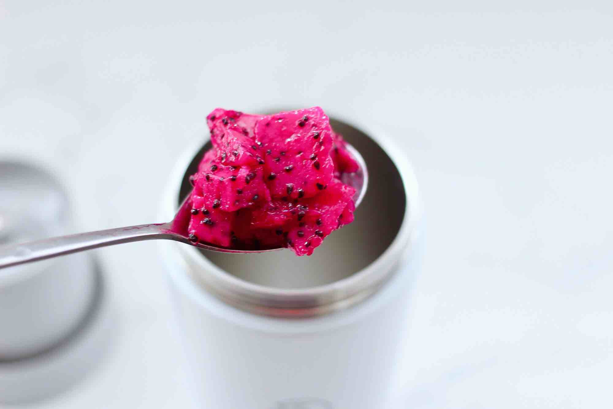 Dragon Fruit Sago recipe