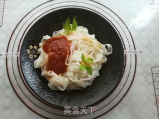 Wide Core Cold Noodles recipe