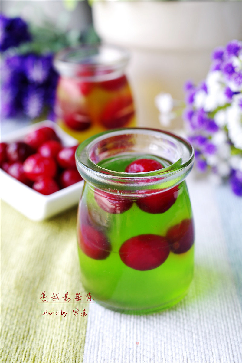 [make Your Own Fresh Jelly] Cranberry Jelly