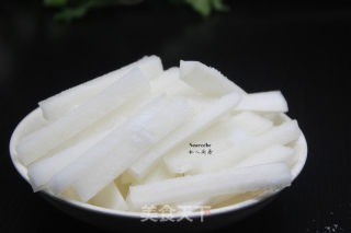 Sweet and Sour Radish Sticks recipe