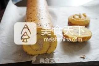 #aca烤明星大赛# Banana Sandwich Cake Roll recipe