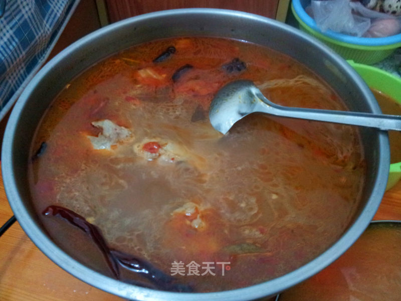 Red Soup Spicy Hot Pot (rejects Additive Preservatives, Rejects Hot Pot Base Material~~~~) recipe