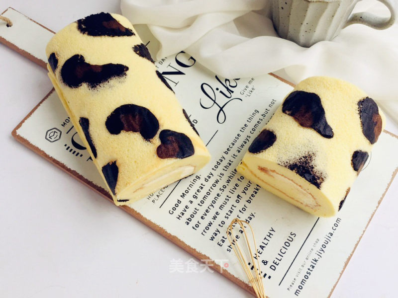 Leopard Cake Roll recipe