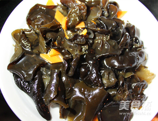 Black Vinegar Peanut Black Fungus recipe