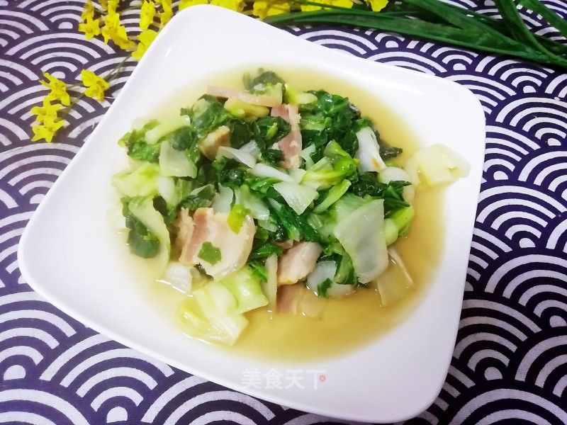 Stir-fried Vegetables with Bacon recipe
