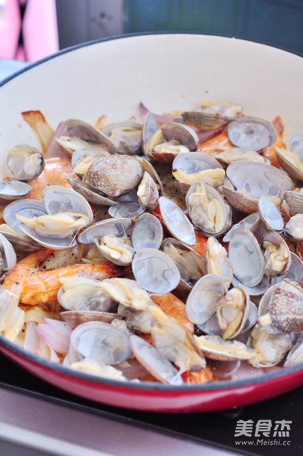 Prawn Roasted Clam recipe