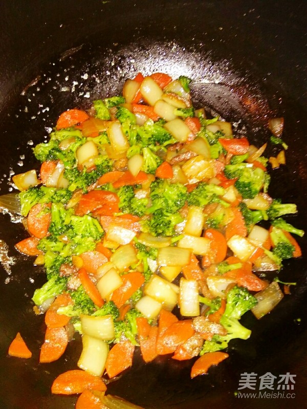 Three Fresh Vegetables recipe