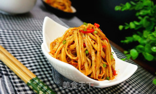 Shredded Pleurotus Eryngii recipe