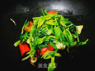 Stir-fried Spinach with Egg White recipe