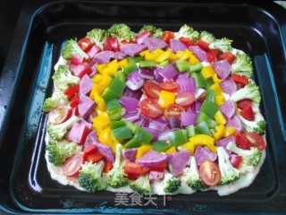 Rainbow Pizza recipe