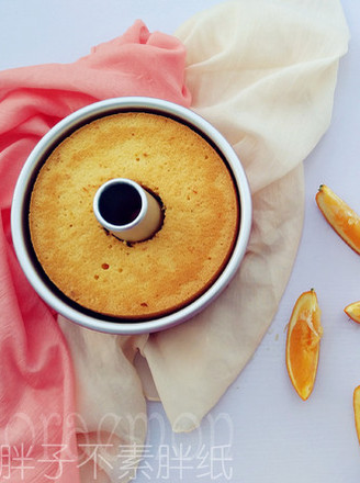 Fruity Orange Chiffon Cake recipe