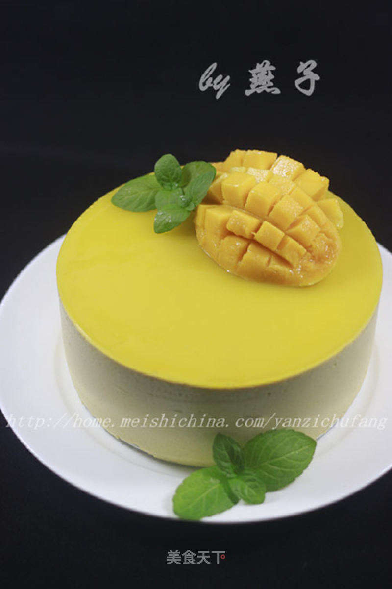 Mango Mousse Cake recipe