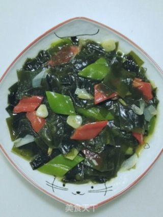 Fried Kelp with Hot Pepper recipe