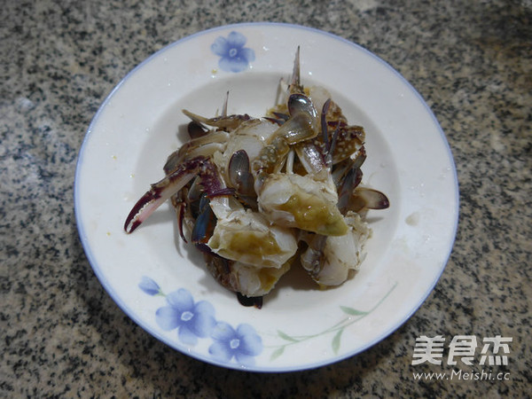 Fried Tofu with Crab recipe