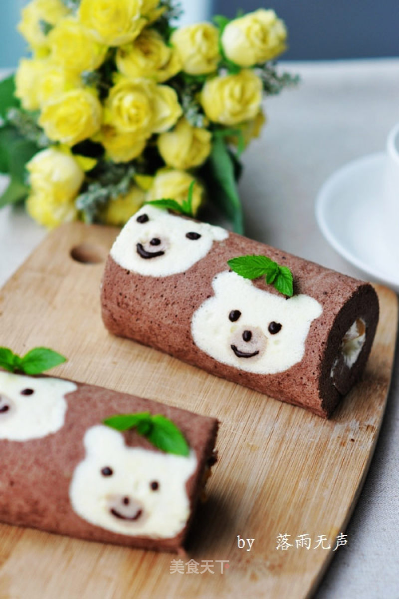 Cute Bear Cake Roll recipe