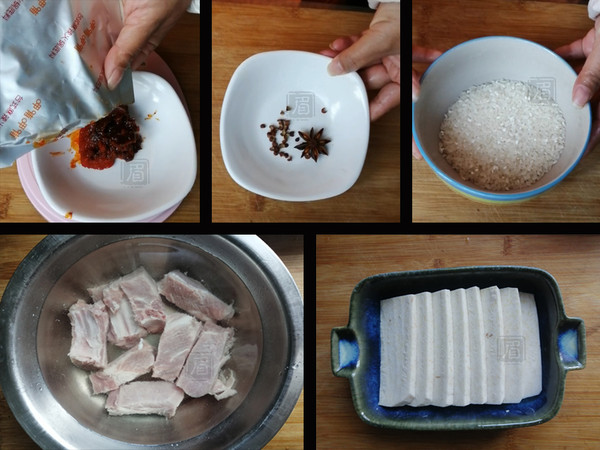 Spicy Rice Noodles Steamed Spare Ribs (hot Pot Bottom Material Version) recipe