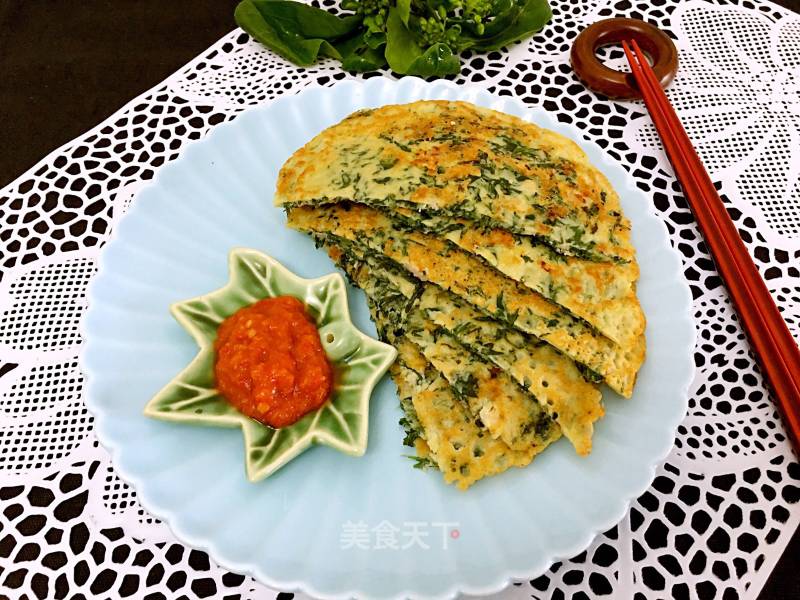 #春食野菜香#ai Ye Meat and Egg Soft Biscuits recipe