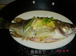 Steamed Mandarin Fish recipe