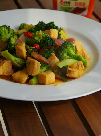 Low Fat Broccoli Garlic Chicken Breast recipe