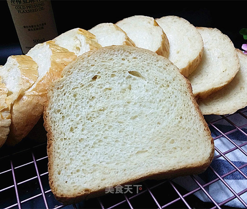 【northwest】banana Milk Linseed Bread (one-click) recipe