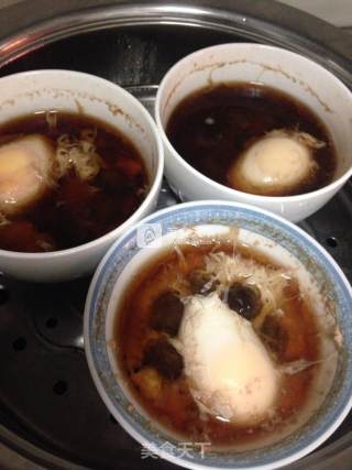 Steamed Egg with Brown Sugar and Wine recipe