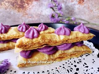 Purple Potato Napoleon recipe