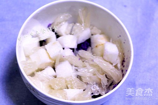 Purple Potato Salad Boat recipe