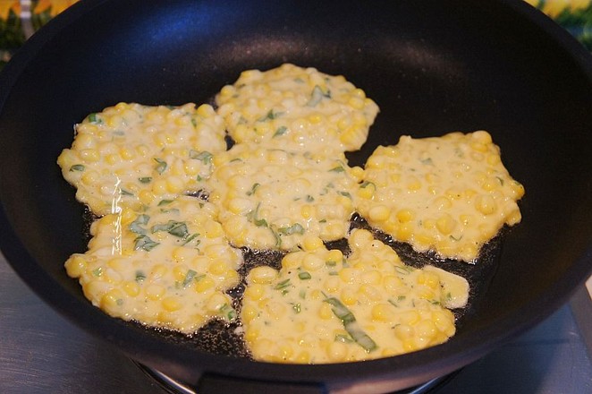 Tender Corn Omelette recipe