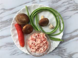 Choi Vegetable Minced Meat recipe
