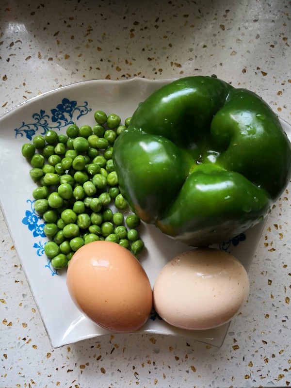 Green Pepper Fried Rice recipe