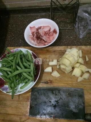 Braised String Beans with Pork Belly recipe