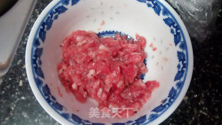 Minced Meat and Winter Melon Roll recipe
